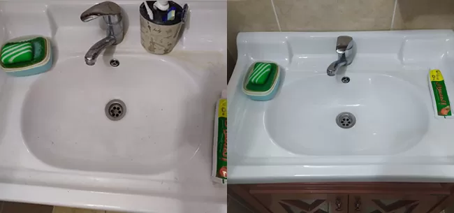Lavabo Fayans Temizleme