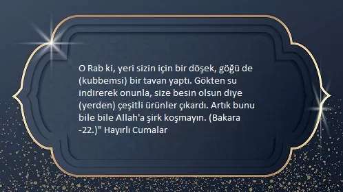 Resimli Cuma Mesajları