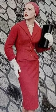 1950-1959 Modası vintage eski moda
