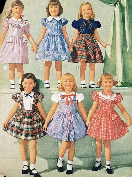 1940 çocuk modası