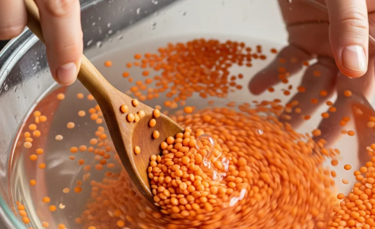 Kırmızı mercimeğin Gazını Almak İçin Basit Yöntem