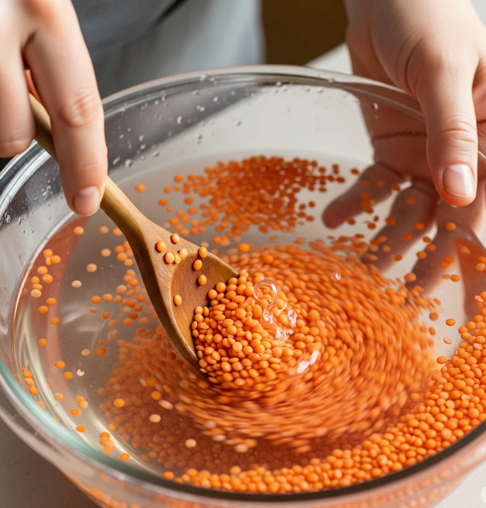 Kırmızı mercimeğin Gazını Almak İçin Basit Yöntem