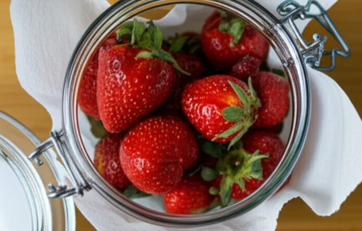 Çilekleri Taze Tutmanın Sırrı