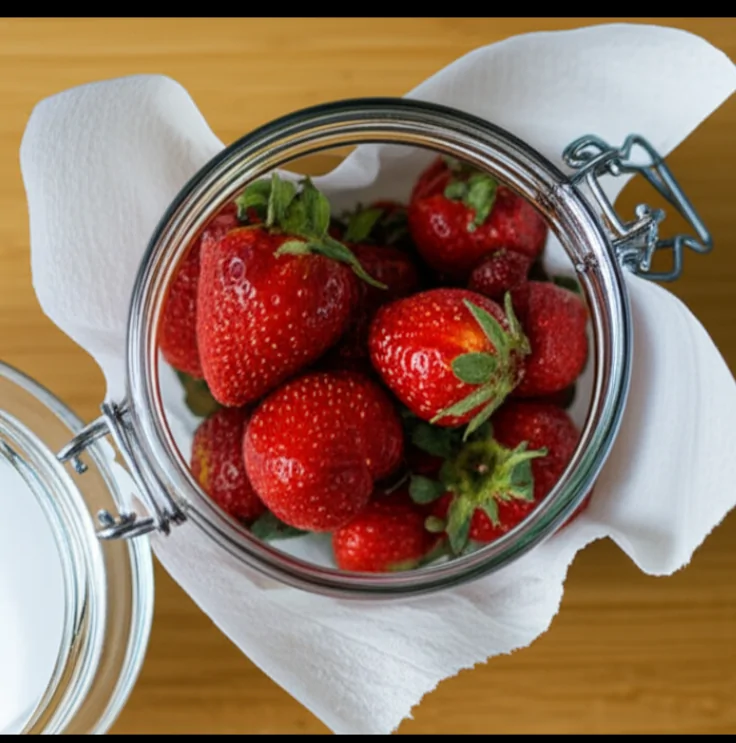 Çilekleri Taze Tutmanın Sırrı