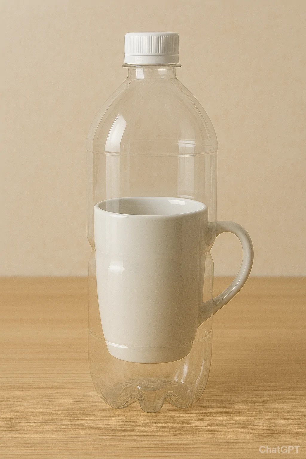 Pet Şişe ile Bardak Saklama Yöntemi