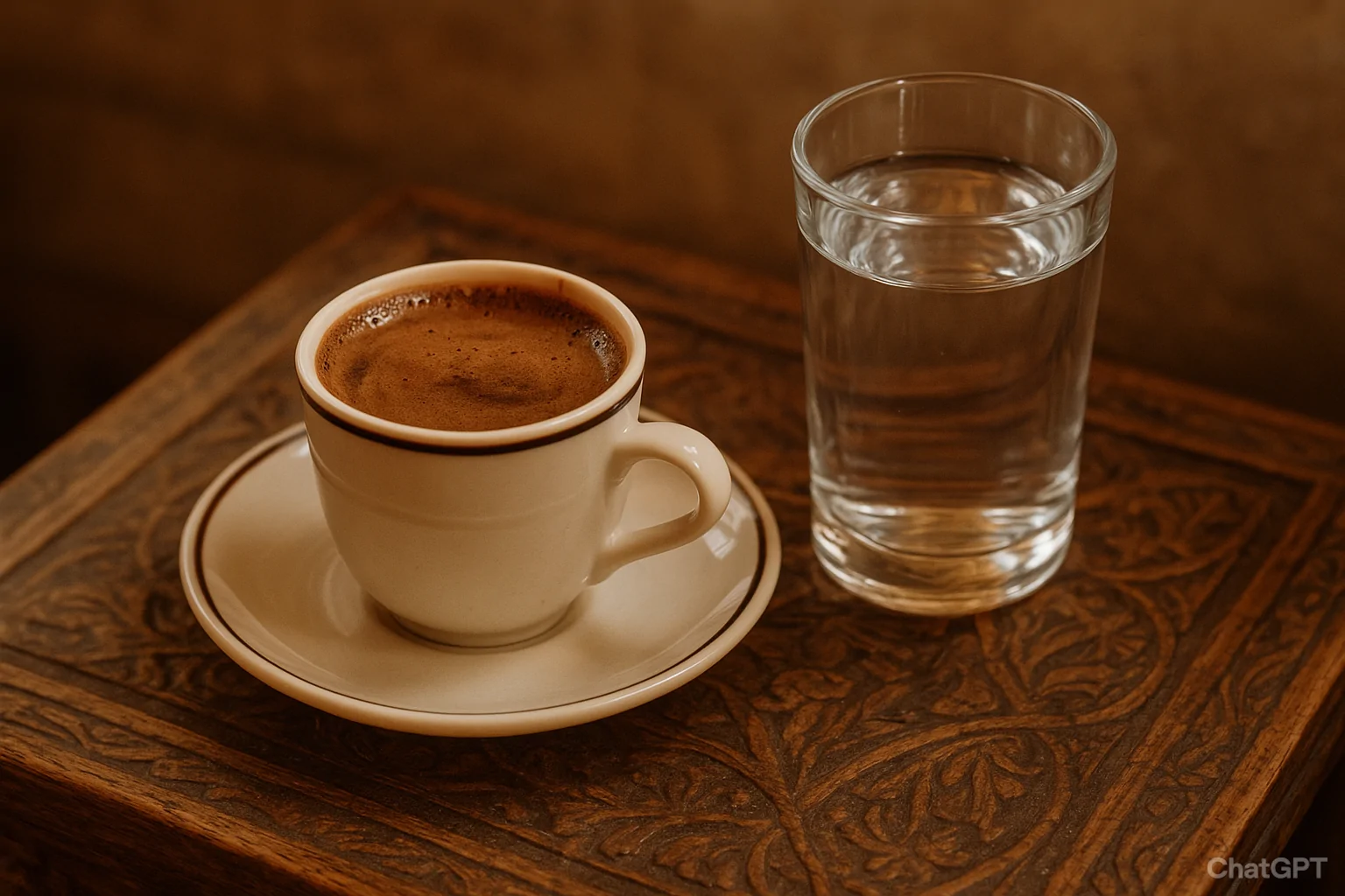 Osmanlı’da Kahve ve Su İkramının İnceliği