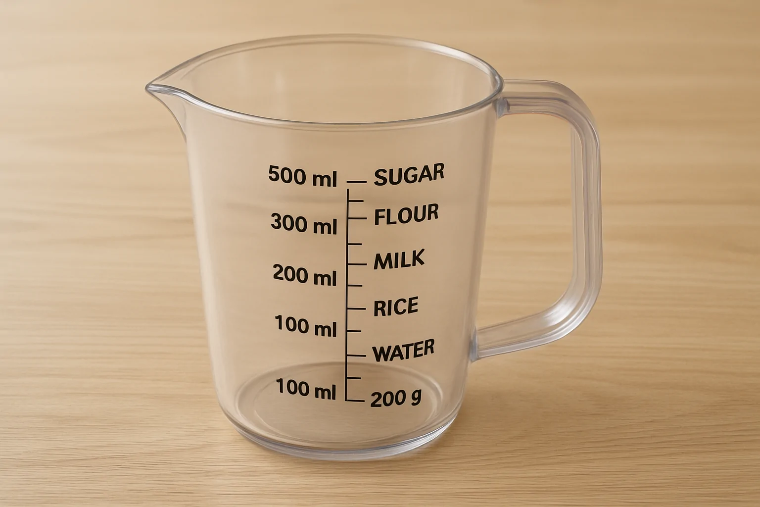 Pratik Mutfak Ölçüleri ve Gram Karşılıkları