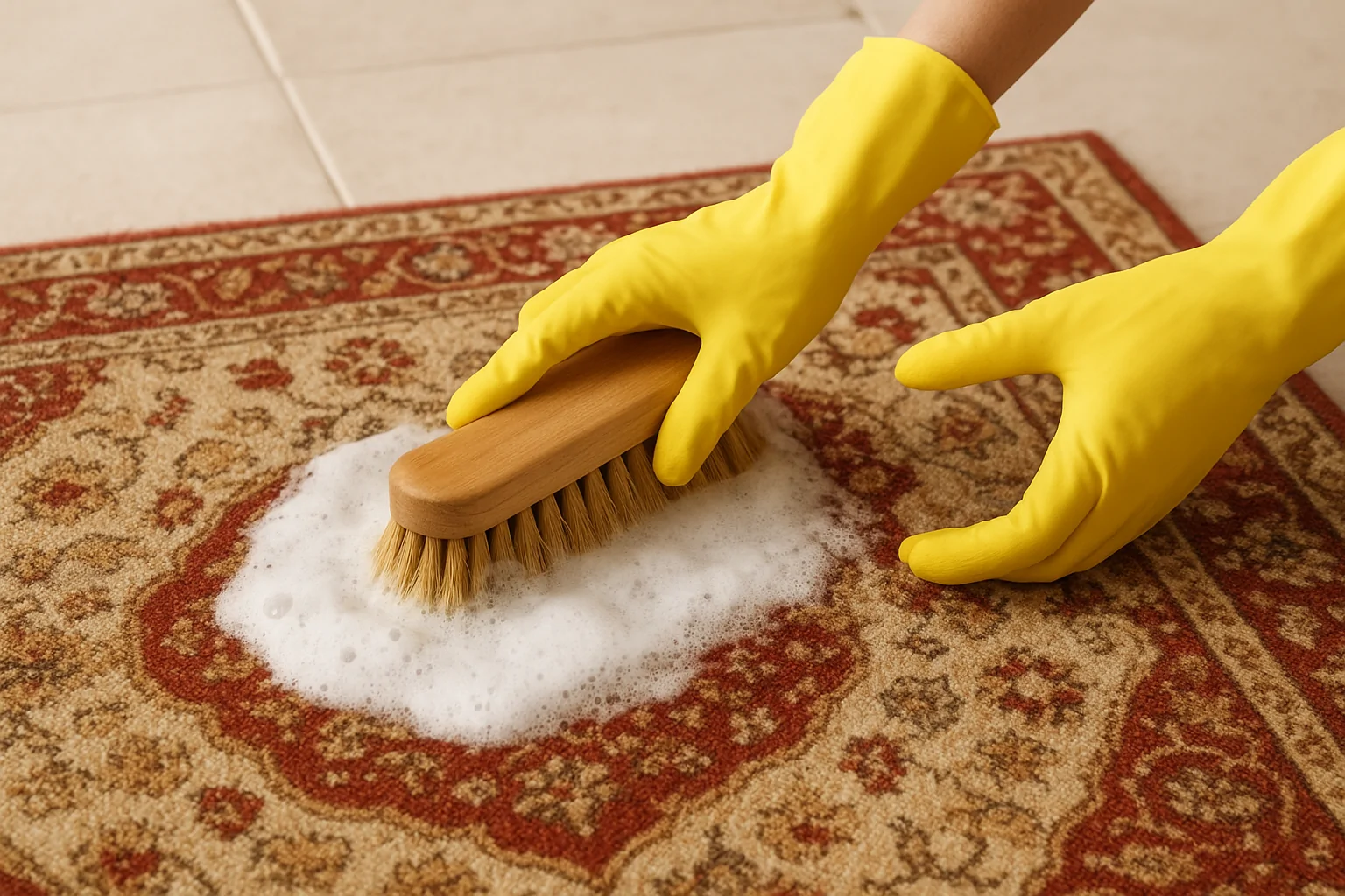 Halı Yıkama Tekniği