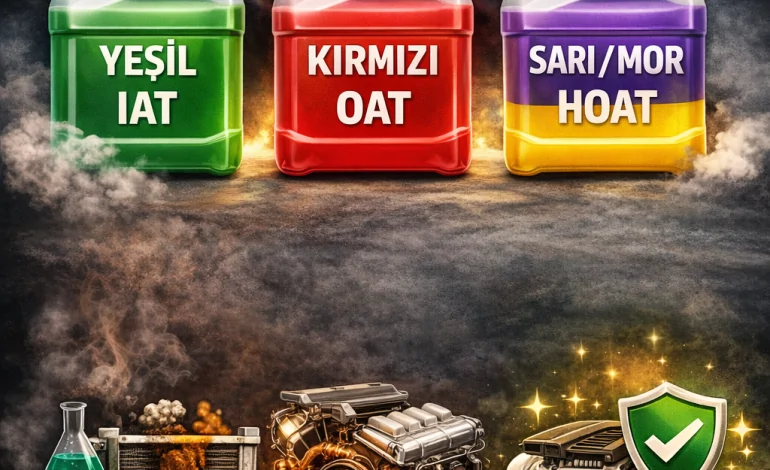 Antifriz Renkleri Ne Anlama Gelir? Hangi Araçta Hangisi Kullanılır? Karıştırılırsa Ne Olur?