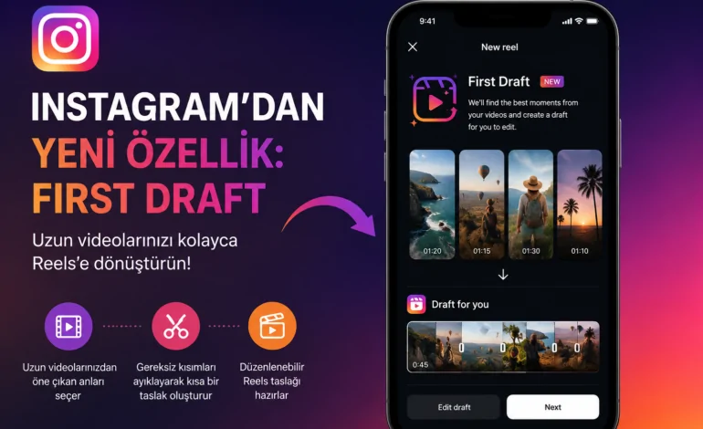 Instagram Reels Hazırlamak Artık Daha Kolay: First Draft Dönemi Başladı