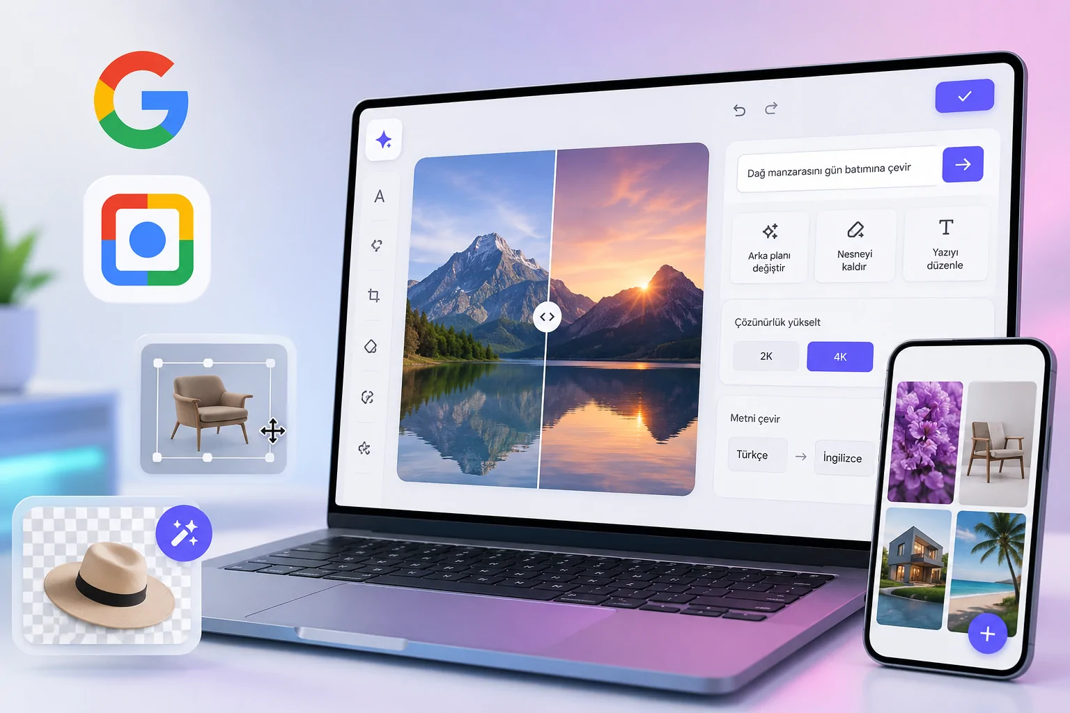 Google Pics Daha Fazla Kullanıcıya Açıldı: Yapay Zekâ ile Görsel Düzenleme Kolaylaşıyor